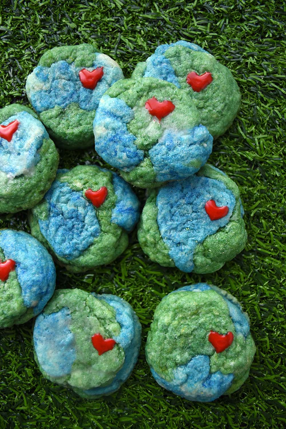 Earth cookies - an Earth Day dessert